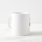 私は私のGodsonを愛します コーヒーマグカップ (正面左)