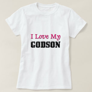 私は私のGodsonを愛します Tシャツ