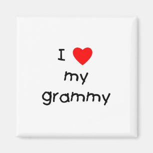 私は私のGrammyを愛します マグネット