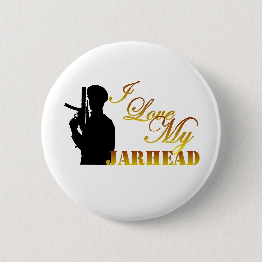 私は私のJarhead 3を愛します 缶バッジ (正面)