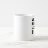 私は私のKombaiと3人が好き コーヒーマグカップ (中央)