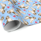 私は私のLagottoを愛します ラッピングペーパー (ロールコーナー)