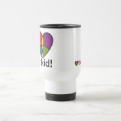 "私は私のLGBTの子供"のタンブラー愛します トラベルマグ (中央)
