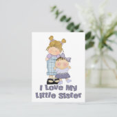 私は私のLiTtle SiSter女の子が大好き2 ポストカード (スタンド正面)