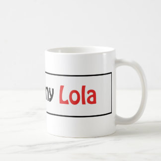 私は私のlolaを愛します コーヒーマグカップ