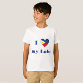 私は私のLolo 2を愛します Tシャツ (正面フル)
