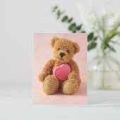 私は私のlove葉書を持つ ポストカード (スタンド正面)