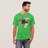 私は私のLowchenを愛します Tシャツ (正面フル)