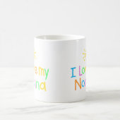 私は私のNonnaを愛します コーヒーマグカップ (中央)