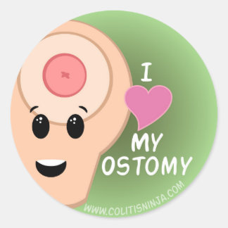 私は私のOstomyを愛します ラウンドシール