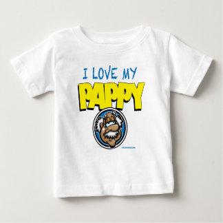 私は私のPAPPYを愛します ベビーTシャツ