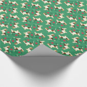 私は私のPBGVを愛します ラッピングペーパー (角)