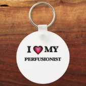 私は私のperfusionist大好き キーホルダー (正面)