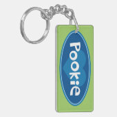 私は私のPookieを愛します キーホルダー (正面左)