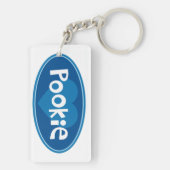 私は私のPookieを愛します キーホルダー (裏面)