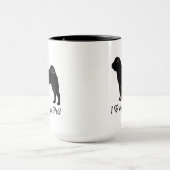 私は私のShar Peiを愛します マグカップ (中央)