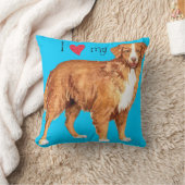 私は私のTollerを愛します クッション (ブランケット)