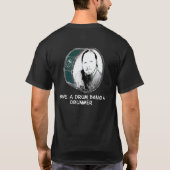 私は私のTUSHの強打の強打をlove Tシャツ (裏面)