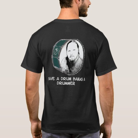 私は私のTUSHの強打の強打をlove Tシャツ (裏面)