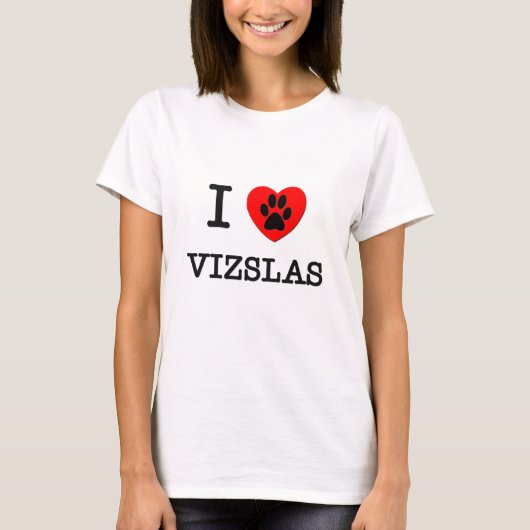私は私のVIZSLASを愛します Tシャツ (正面)