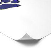 私は私のweimaranerが大好き(雄犬) ポスター (角)