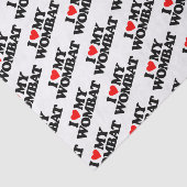 私は私のWOMBATを愛します 薄葉紙 (詳細)