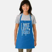 私は私のYiayiaギリシャの青い子供のように焼く エプロン (インサイチュ)