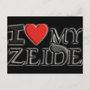 私は私のZeideを愛します ポストカード