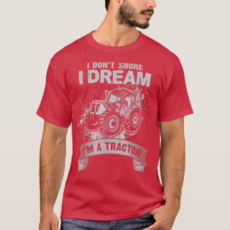 私は私はトラクター農家Dである夢を奪わないおもしろい Tシャツ