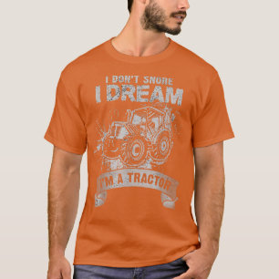 私は私はトラクター農家Dである夢を奪わないおもしろい Tシャツ