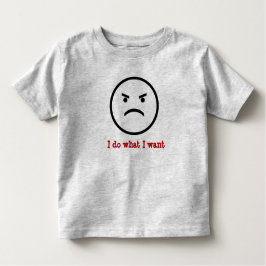 私は私は幼児のワイシャツがほしいと思うものします トドラーTシャツ