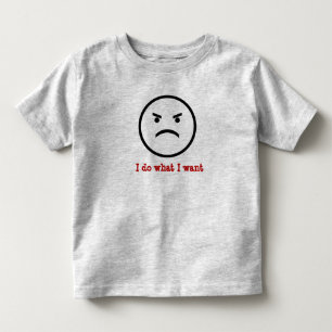 私は私は幼児のワイシャツがほしいと思うものします トドラーTシャツ