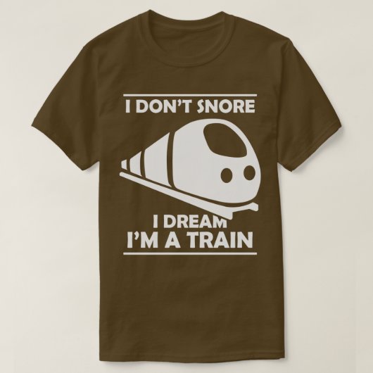 私は私は電車の私の夢を奪うことはない3 Tシャツ (デザイン正面)