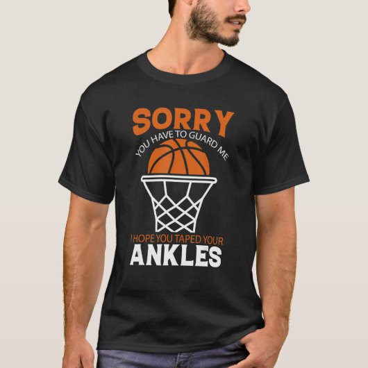 私は私を保護する必要があるアンクルスBasketbをタップすることを望む Tシャツ (正面)