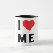 私は私を信号器のマグ愛します マグカップ (中央)