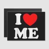 私は私を愛する私赤いハート私は自分自身と私フーを愛している (正面/裏面)