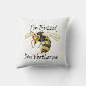 私は私を気にしないで忙しい クッション (裏面)