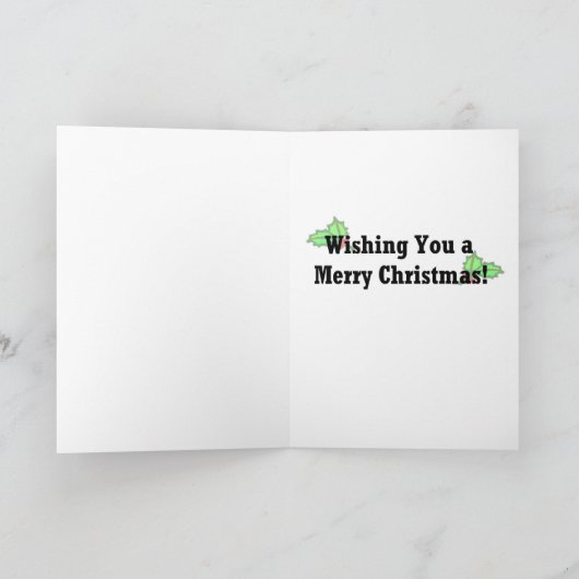 私は私を聞きましたサンタを考えました シーズンカード (内部)