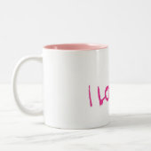 私は私を蝶愛します ツートーンマグカップ (左)