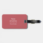 私は私を踊ります信じます ラゲッジタグ (裏面横)