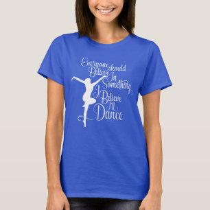 私は私を踊ります信じます Tシャツ