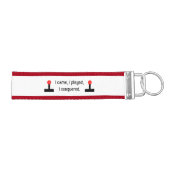 私は私を遊びました来ました リストバンドキーホルダー (鍵右)