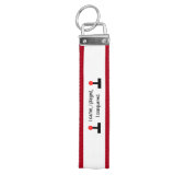 私は私を遊びました来ました リストバンドキーホルダー (鍵トップ)