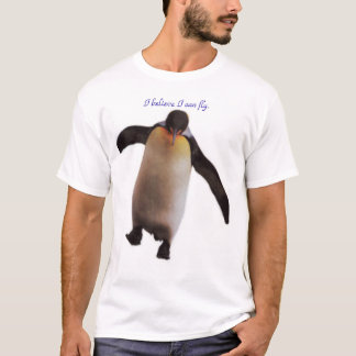 私は私を飛んでもいいです信じます Tシャツ