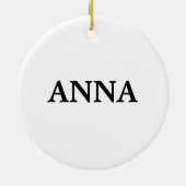 私は私を食べますカスタムなオーナメントを焼きます セラミックオーナメント (裏面)