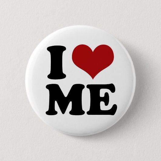 私は私を-ボタン愛します 缶バッジ (正面)