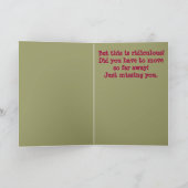 私は私達の友情に長い方法行ってほしかったでした カード (内部)