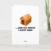 私は私達の記念日を忘れました カード (裏面)