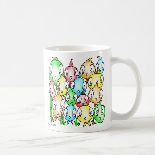 私は私達を必要としますより大きいタンクを考えます! コーヒーマグカップ (右)