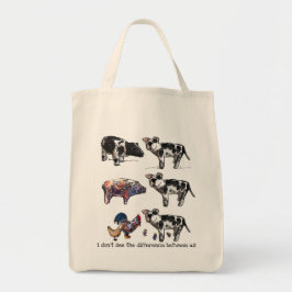 私は私達間の相違を見ません トートバッグ